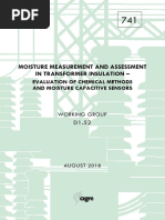 Moisture Measurement and Assessment in Transformer Insulation