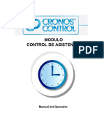 Cronos Control - Modulo Asistencia