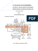 Microprocessor and Micro Controller Lecture Notes