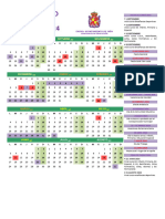 Calendario Escolar 2023 / 2024: Curso