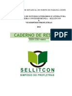 6 e 7. V SELLITCON, UENP, 2021