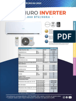 Ficha Tecnica Muro Inverter 36000 Clark