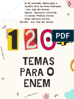 120 Temas Enem 2022