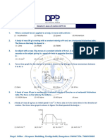 Newton's Law of Motion DPP - 02