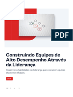 Construindo Equipes de Alto Desempenho Atraves Da Lideranca