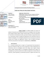 Resolución Sobre El Caso Gabinete en Las Sombra