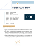 Detransitioner Bill of Rights