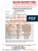 Protocolo de Operatividad y Mantenimiento Caci