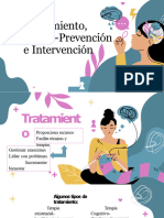 Tratamiento, Promoción - Prevención e Intervención