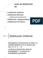 Distribuciones Discretas