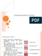 Consolidation of Soil