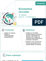 Economia Circular: 2 Série Aula 5 - 4º Bimestre