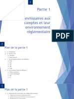 1 - Environnement Règlementaire