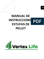 Manual de Instrucciones Estufas de Pellet