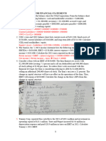 Es FOR FINANCIAL STATEMENT