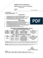 GMDC - Exams Time-Table - 2023 July