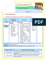 2º E9 s2 Sesión d5 Tutoria Seguro o Peligroso