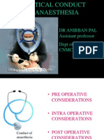 Conduct of Anaesthesia