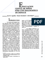 Valuacion Nutricional de Niños Y Adolescentes Con Diagnostico de Dengue