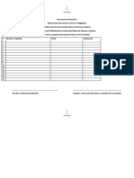 Acta de Comparecencia de Ejercicio Final