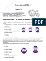 El Coronavirus COVID