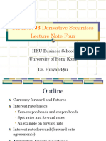 Derivatives - 4 - MFIN - Currency Contract Interest Rate Forward and Futures