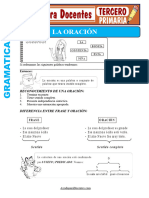 La Oracion para Tercero de Primaria 1