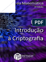 Uma Introdução Á Criptografia Autor Amanda Maciel de Oliveira, Beatriz Borba Guergolet e Bruno Mielke Schwartsburd