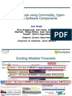 Building Clouds Using Commodity, Open-Source Software Components