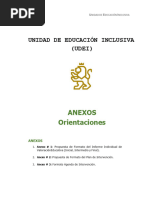 Orientaciones Anexos Udei 1, 2 y 3