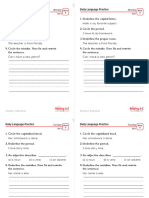 Capitalization - Sentence Beginnings & Periods - Activity - Sheets