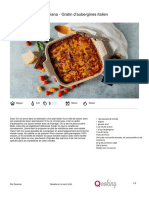 Melanzane Alla Parmigiana - Gratin D'aubergines Italien