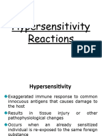 Lecture 11 Hypersensitivity Reactions