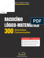 1 - 300 Questões Comentadas de Raciocínio Lógico-Matemático