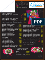 Menu Sobat