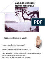 Atenção e Percepção - Versão 1