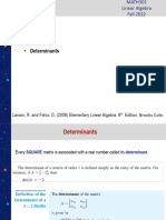 Lec 6-Determinants