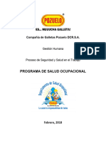 Programa de Salud Ocupacional