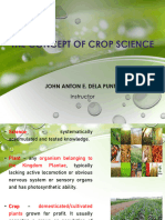 The Concept of Crop Science