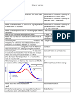 Infographic About Reaction Rates