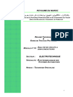 M10 Analyse de Circuits À Semi Conducteurs