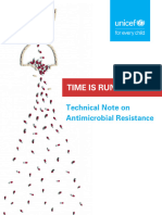 Technical Note On Antimicrobial Resistance