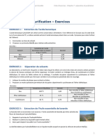 Chapitre 7 - Separation Et Purification - Exercices