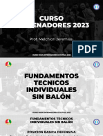 Fundamentos Técnicos Individuales Sin Balón