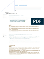 Exercícios de Fixação - Módulo II