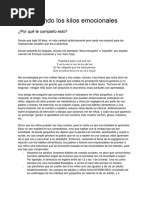 Las Emociones y La Alimentación