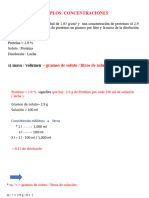 Ejemplos - Formulas Matematicas en Medicina