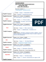 Class - Syllabus Months Wise 9 To 12?