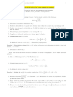 Devoir 2 Complexes Et Fonctions