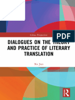 Dialogues On The Theory and Practice of Literary Translation (Xu Jun) (Z-Library)